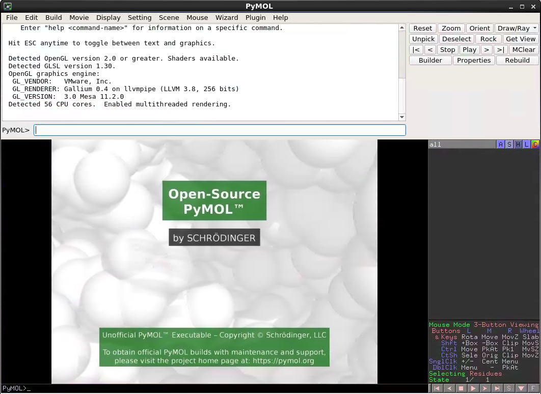 PyMOL window