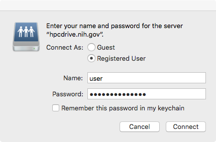 login/password