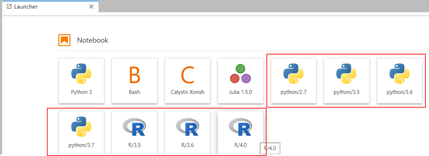 Select lab kernels