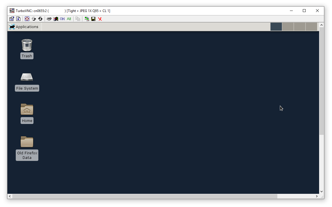 VNC desktop